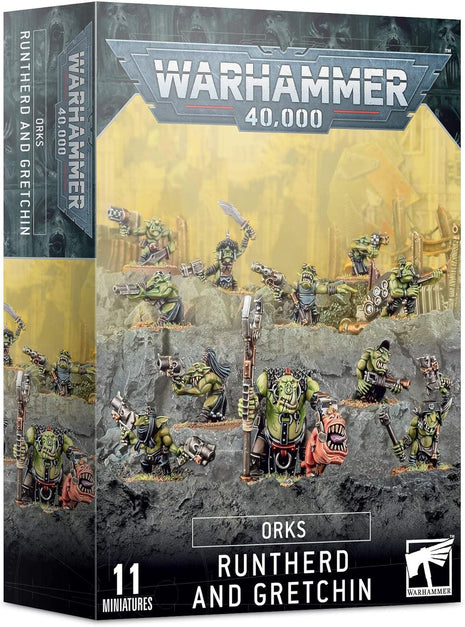 Warhammer - 40k Orks: Runtherd and Gretchin