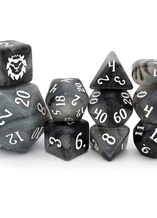 Dice Envy - Poison Cloud (Glow-in-the-Dark)
