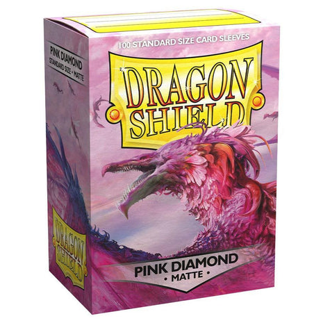 Dragon Shield Sleeves - Pink Diamond