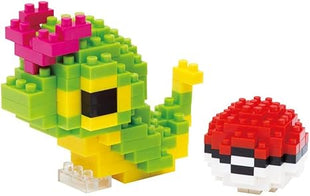 Pokemon Nanoblock: Caterpie & Pokeball