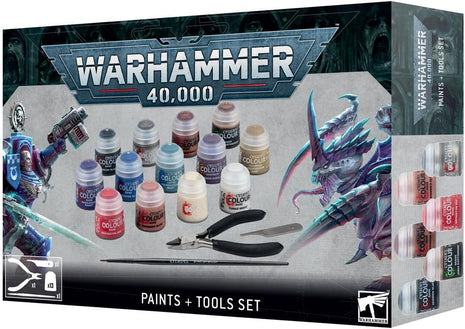 Warhammer - 40K: Paint + Tools Set