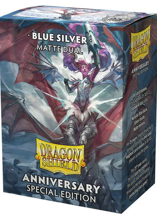 Dragon Shield - Dual: Cobalt & Silver
