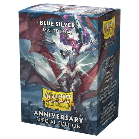 Dragon Shield - Dual: Cobalt & Silver