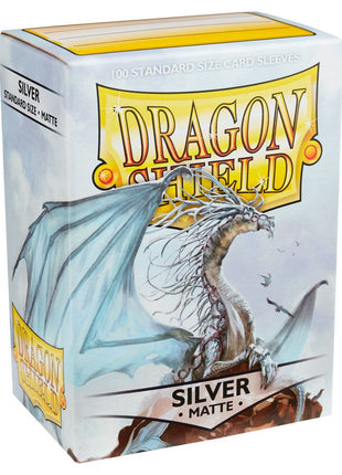 Dragon Shield Sleeves - Silver