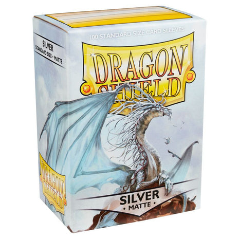 Dragon Shield Sleeves - Silver