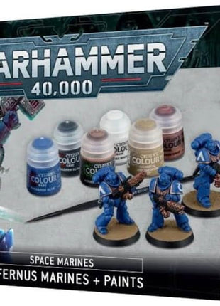 Warhammer - 40K Space Marines: Paint + Tool Set
