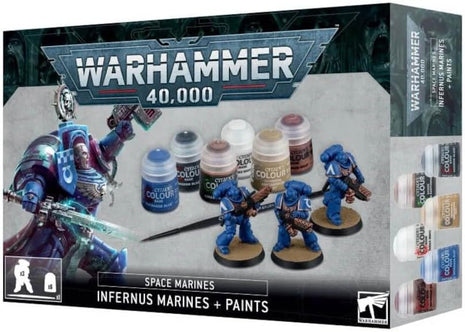 Warhammer - 40K Space Marines: Paint + Tool Set