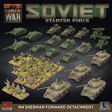 Flames of War - M4 Sherman Forward Detachment