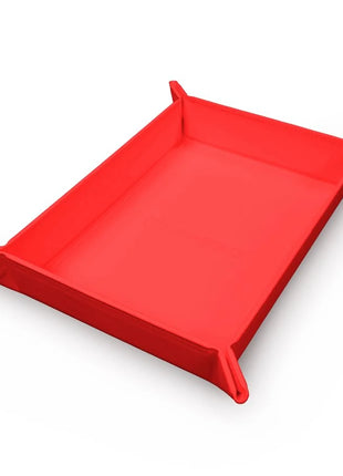 Foldable Dice Tray: Red