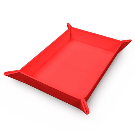 Foldable Dice Tray: Red