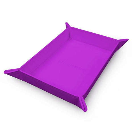 Foldable Dice Tray: Purple