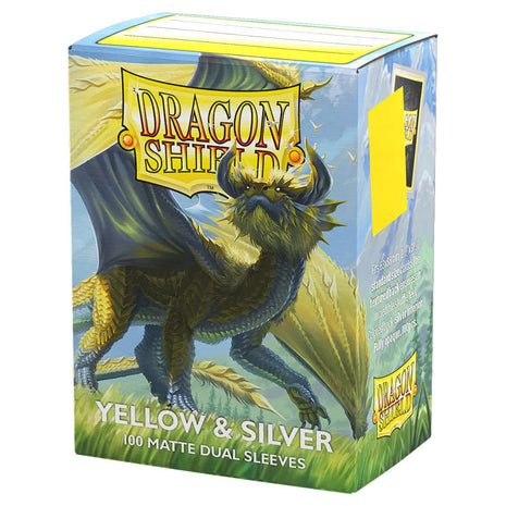 Dragon Shield - Dual: Yellow & Silver